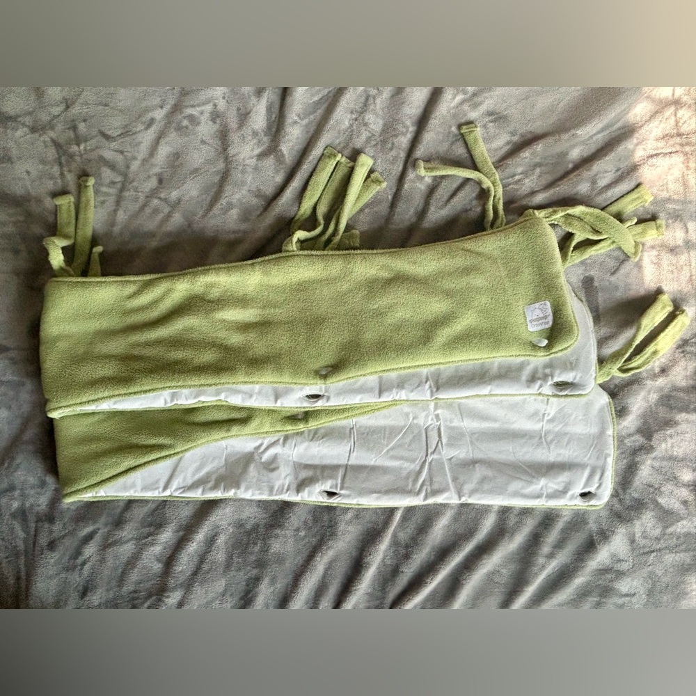 CribWrap Crib Rail Covers | Fleece | Color: Green